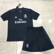 Kids Real Madrid 2018-19 Away Soccer Shirt With Shorts