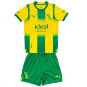 Kids West Bromwich Albion 2022-23 Away Soccer Kits Shirt With Shorts