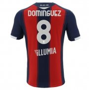 2020-21 Bologna Home Soccer Jersey Shirt NICOLAS DOMINGUEZ 8