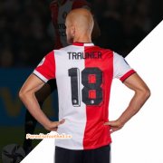 2021-22 Feyenoord Home Soccer Jersey Shirt with Trauner 18 printing