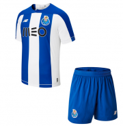 Kids Porto 2019-20 Home Soccer Shirt With Shorts