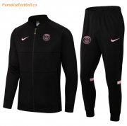2021-22 PSG Black Pink Training Kits Jacket with Trousers