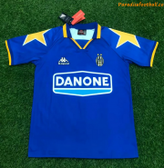 1994-95 Juventus Retro Away Blue Soccer Jersey Shirt