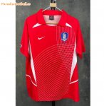 2002 South Korea Retro Red Home Soccer Jersey Shirt