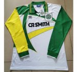 1994-95 Celtic Retro Long Sleeve Away Soccer Jersey Shirt