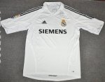 2005-2006 Real Madrid Home Retro Jersey