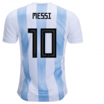 2018 World Cup Argentina Messi #10 Home Soccer Jersey Shirt