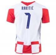 2020 EURO Croatia Home Soccer Jersey Shirt IVAN RAKITIĆ #7