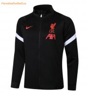 2021-22 Liverpool Black White Training Jacket