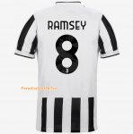 2021-22 Juventus Home Soccer Jersey Shirt with RAMSEY 8 printing