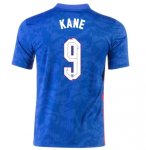 2020 EURO England Away Blue Soccer Jersey Shirt HARRY KANE #9