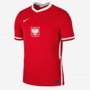 2020 EURO Poland Away Soccer Jersey Shirt