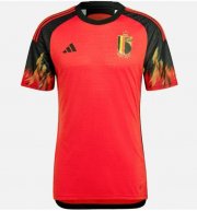 2022 World Cup Belgium Home Soccer Jersey Shirt Player Version