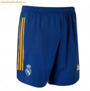 2021-22 Real Madrid Away Soccer Shorts