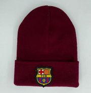 Barcelona Wine Red Soccer Knitted Hat