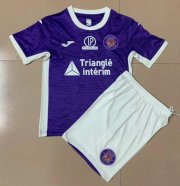 Kids 2020-21 Toulouse FC Home Soccer Kits Shirt with Shorts