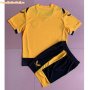 2022-23 Wolverhampton Wanderers Kids Home Soccer Kits Shirt With Shorts