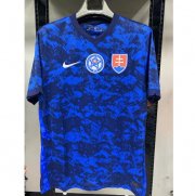 2020-2021 Slovakia Home Soccer Jersey Shirt