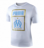 Olympique Marseille 2019 White Football T-Shirt