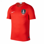 2018 World Cup South Korea Home Red Soccer Jersey