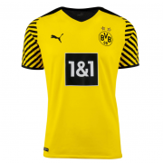 2021-22 Borussia Dortmund Home Soccer Jersey Shirt Player Version