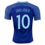 2016 Euro Netherlands SNEIJDER 10 Away Soccer Jersey