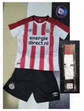 2017-18 Kids PSV Eindhoven Home Soccer Shirt With Shorts