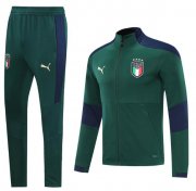 2020 Italy Green Navy Training Suits Jacket with Pants