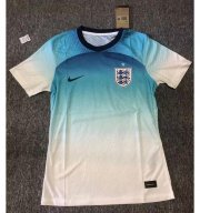 2022 England White Blue Special Soccer Jersey Shirt Player Version