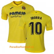 2020-2021 Villarreal Home Soccer Jersey Shirt Iborra #10