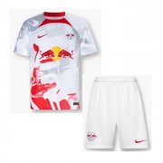 Kids RB Leipzig 2022-23 Home Soccer Kits Shirt With Shorts