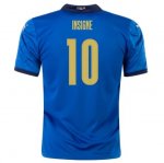 2020 EURO Italy Home Soccer Jersey Shirt LORENZO INSIGNE 10