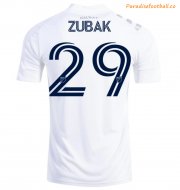 2021-22 La Galaxy Home Soccer Jersey Shirt ETHAN ZUBAK #29