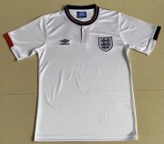 1989 England Retro Home Soccer Jersey Shirt