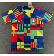 2022 FIFA World Cup Brazil Colorful Pre-Match Training Shirt