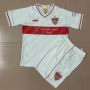 2020-21 Stuttgart Kids Home Soccer Kits Shirt With Shorts