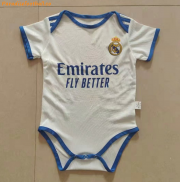2021-22 Real Madrid Home Infant Soccer Jersey MiniKit