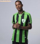 2022-23 América Futebol Clube MG Home Green Black Soccer Jersey Shirt