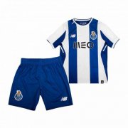 Kids Porto 2017-18 Home Soccer Shirt With Shorts