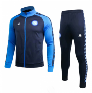 2019-20 Napoli Black Blue Jacket Training Suits With Pants
