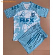 Kids Los Angeles FC 2021-22 PRIMEBLUE Soccer Kits Shirt With Shorts