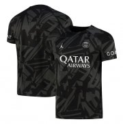 2022-23 PSG X Jordan Black Training Shirt