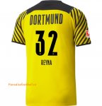 2021-22 Borussia Dortmund Home Soccer Jersey Shirt GIOVANNI REYNA #32