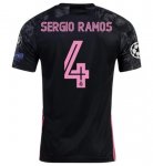 2020-21 Real Madrid Third Away Soccer Jersey Shirt SERGIO RAMOS #4