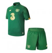 Kids Ireland Home 2020 EURO Soccer Shirt With Shorts