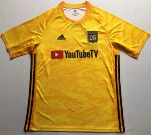 2019-20 Los Angeles FC Goalkeeper Yellow Soccer Jersey Shirt