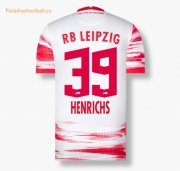 2021-22 RB Leipzig Home Soccer Jersey Shirt HENRICHS 39 printing