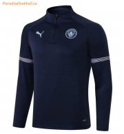2021-22 Manchester City Royal Blue Training Sweatshirt