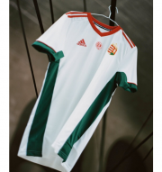 2020-2021 Euro Hungary Away Soccer Jersey Shirt