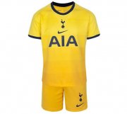 Kids Tottenham Hotspur 2020-21 Third Away Soccer Shirt With Shorts